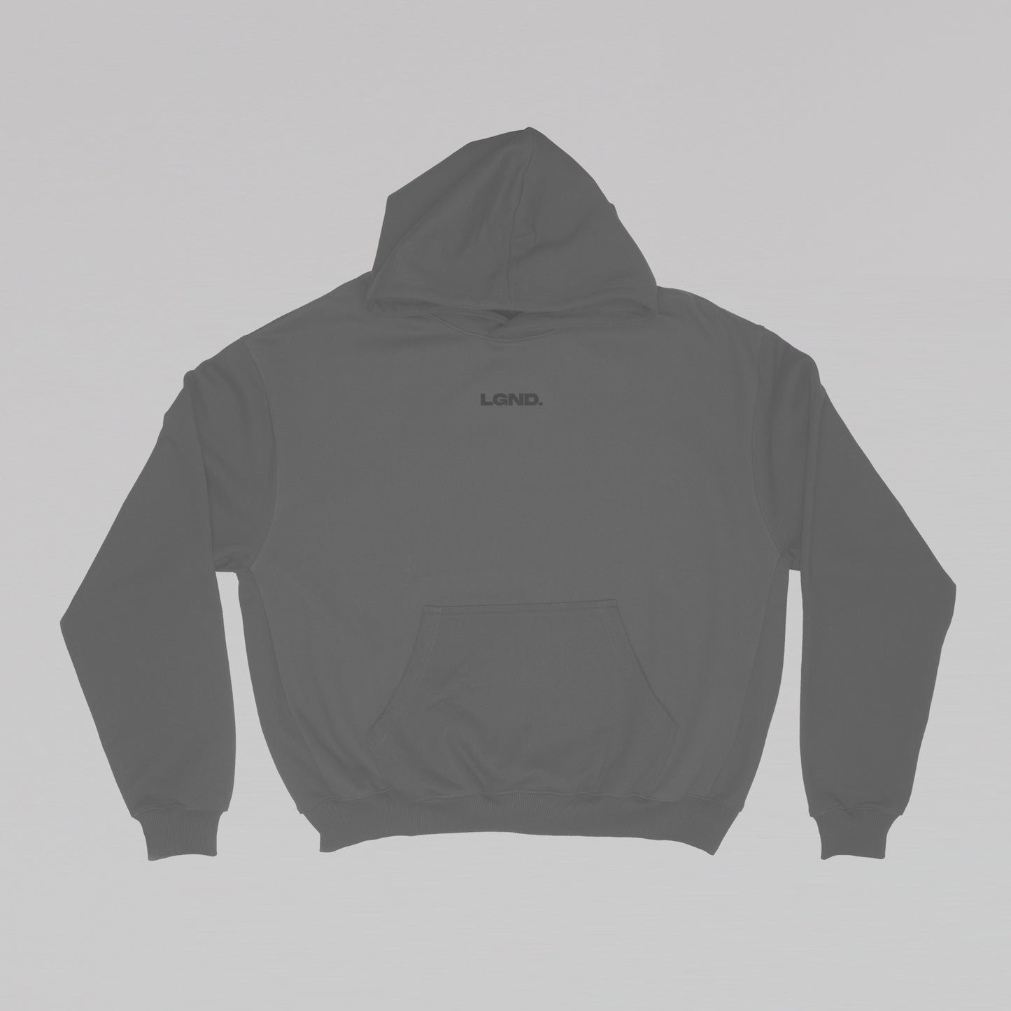 Mini Logo Light Grey Hoodie
