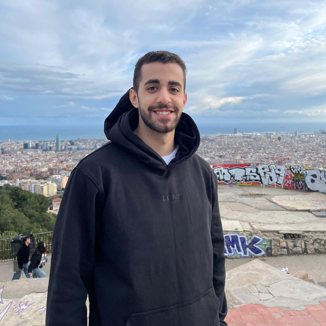 Mini Logo Black Hoodie