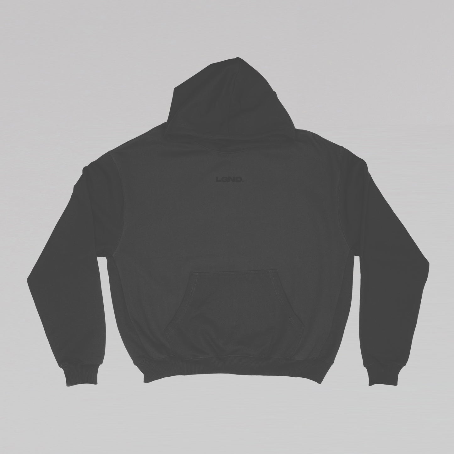 Mini Logo Dark Grey Hoodie